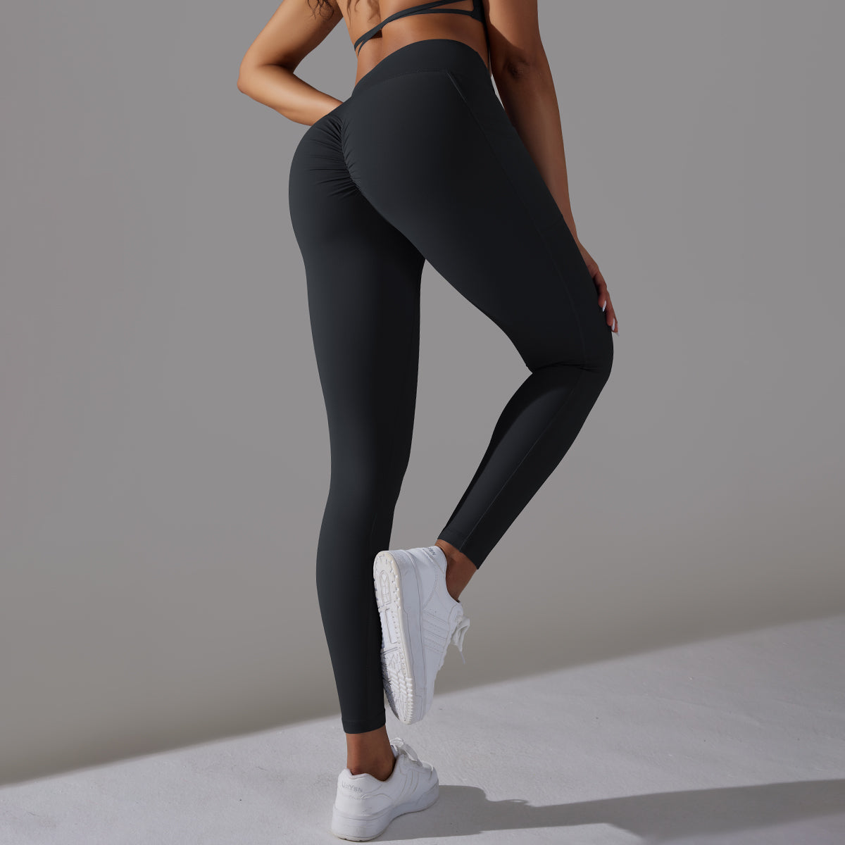 Mila | Leggings Svart - Ultimate Gainz