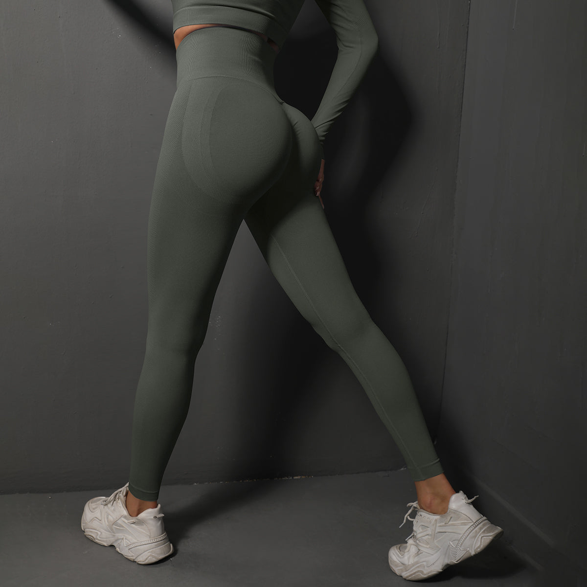 Leonie | Legging Mörkgrå