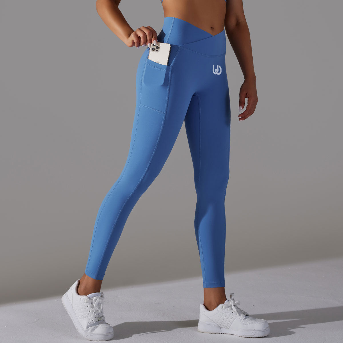 Mila | Legging-Top Set Blå