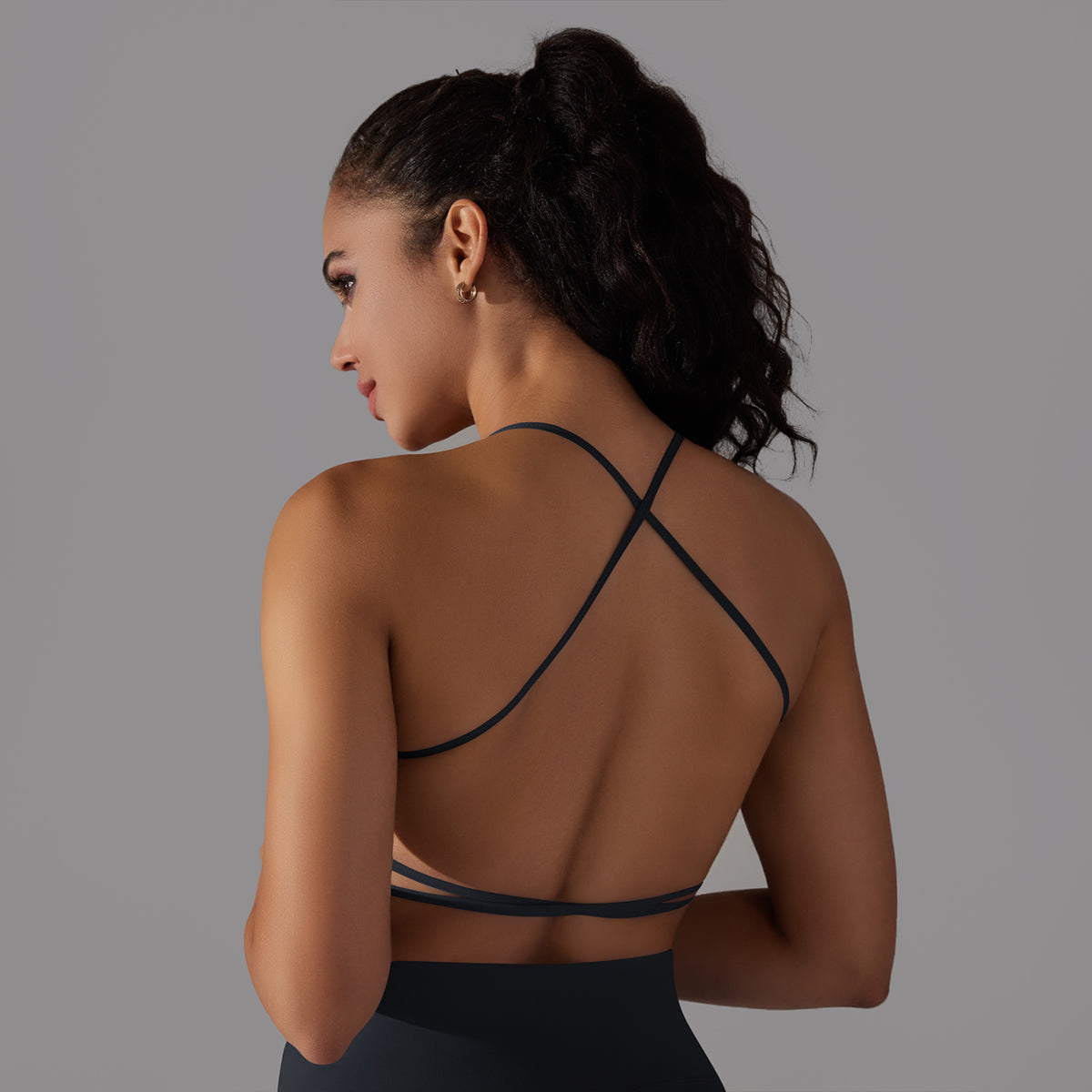 Mila | Legging-Top Set Svart