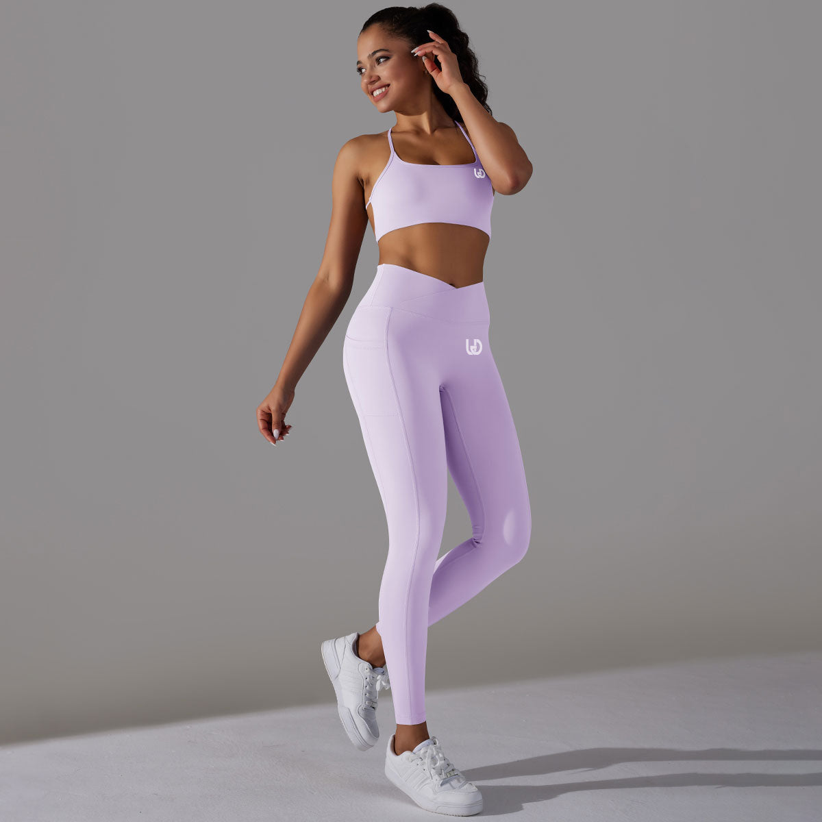 Mila | Legging-Top Set Rosa