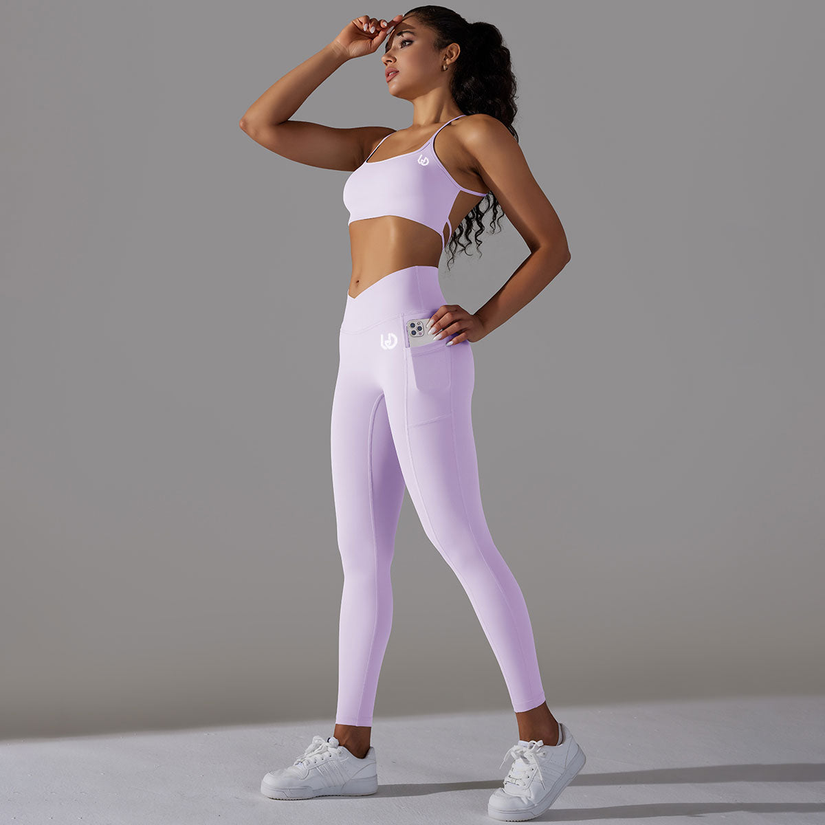 Mila | Legging-Top Set Rosa