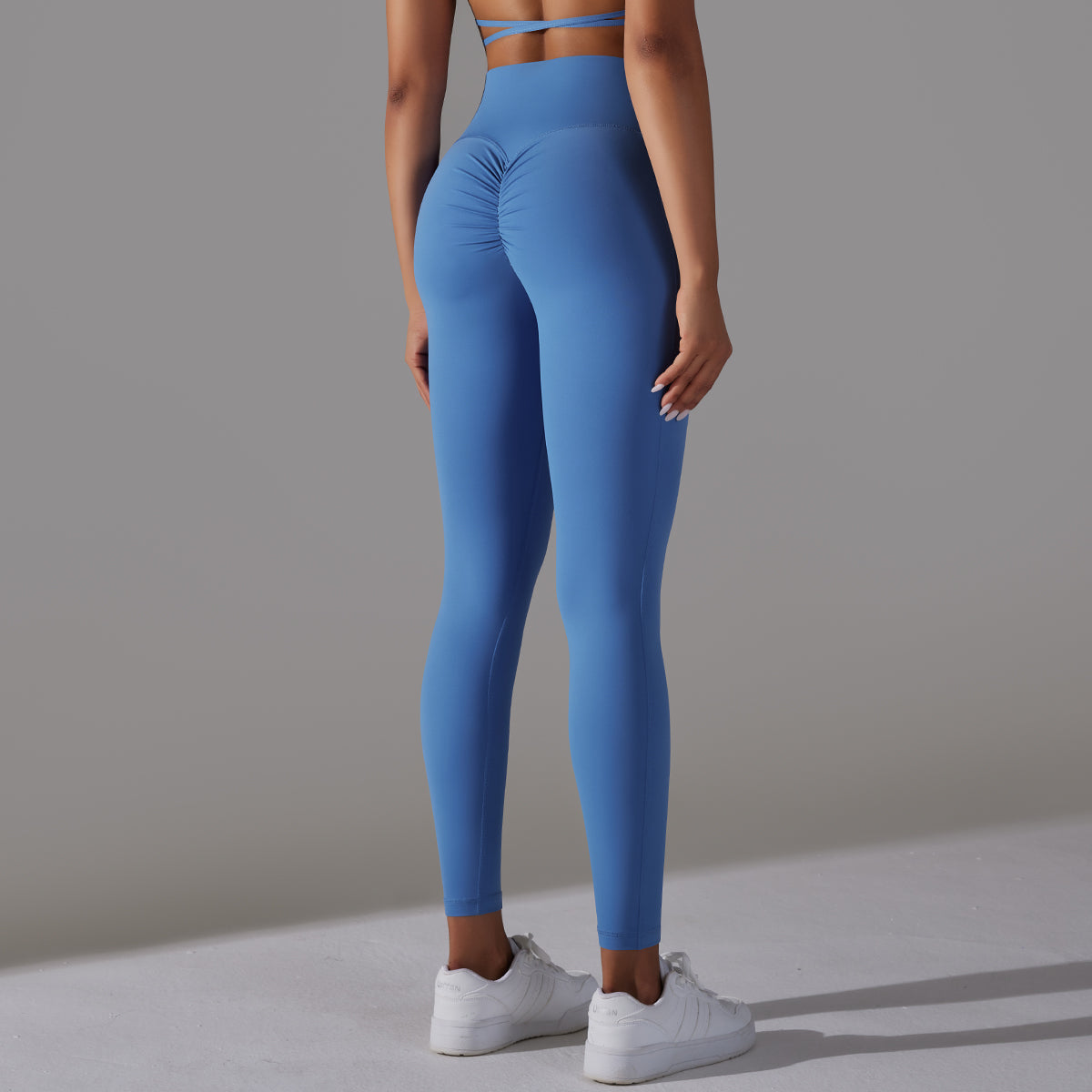 Mila | Legging-Top Set Blå