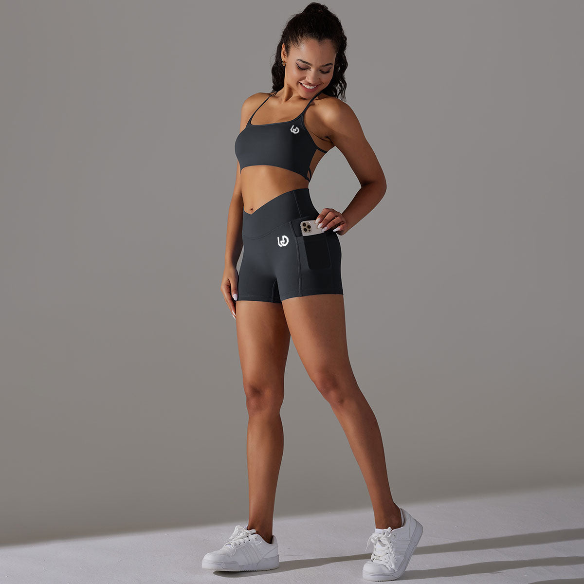 Mila | shorts Svart - Ultimate Gainz