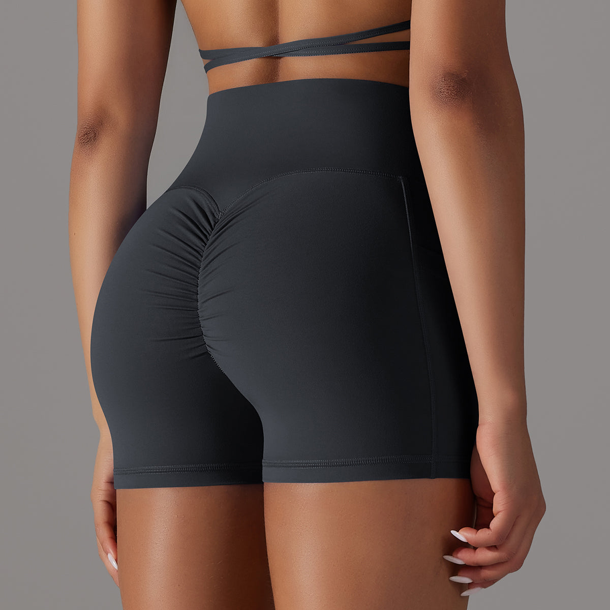 Mila | shorts Set Svart - Ultimate Gainz