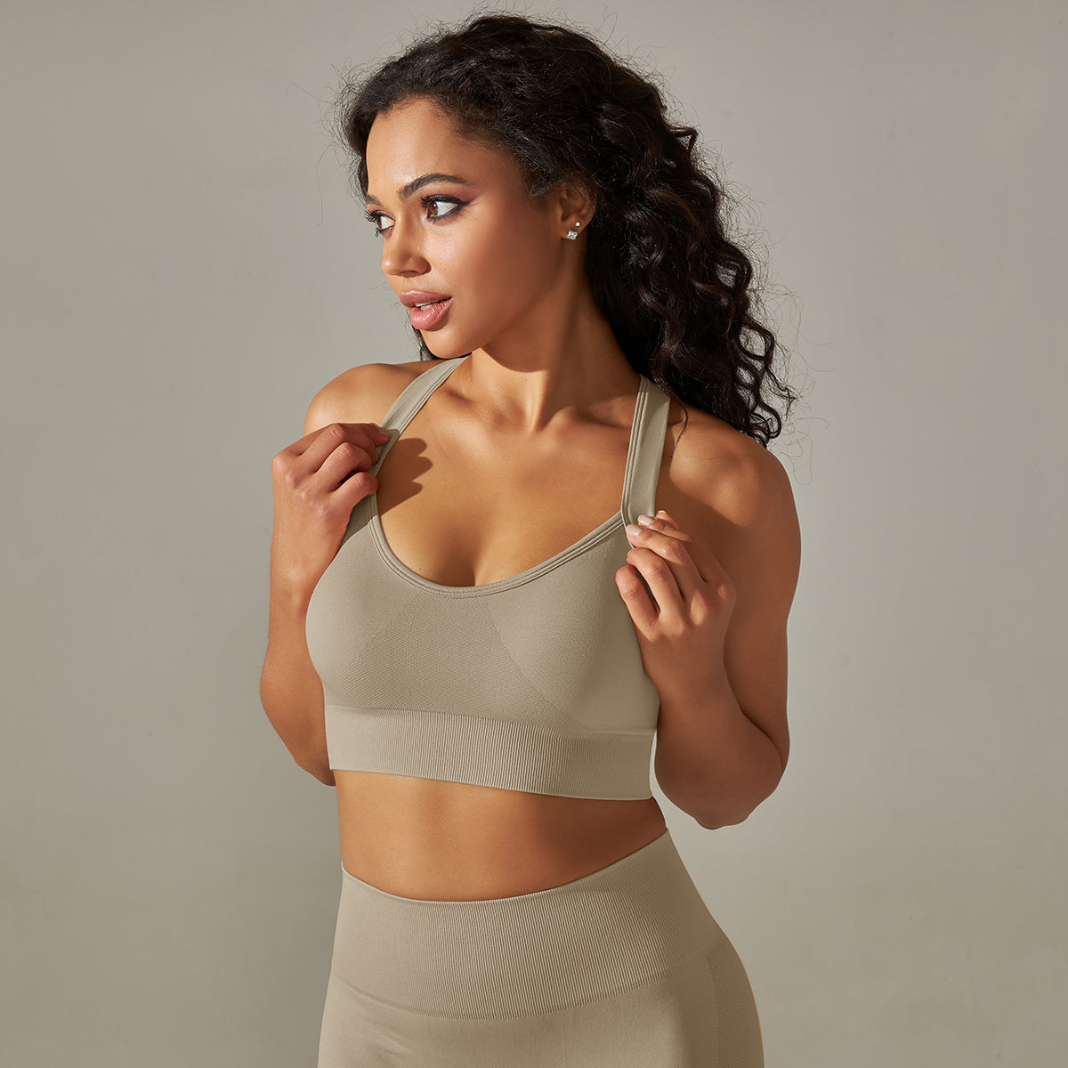 Vision | Twist Bra Beige