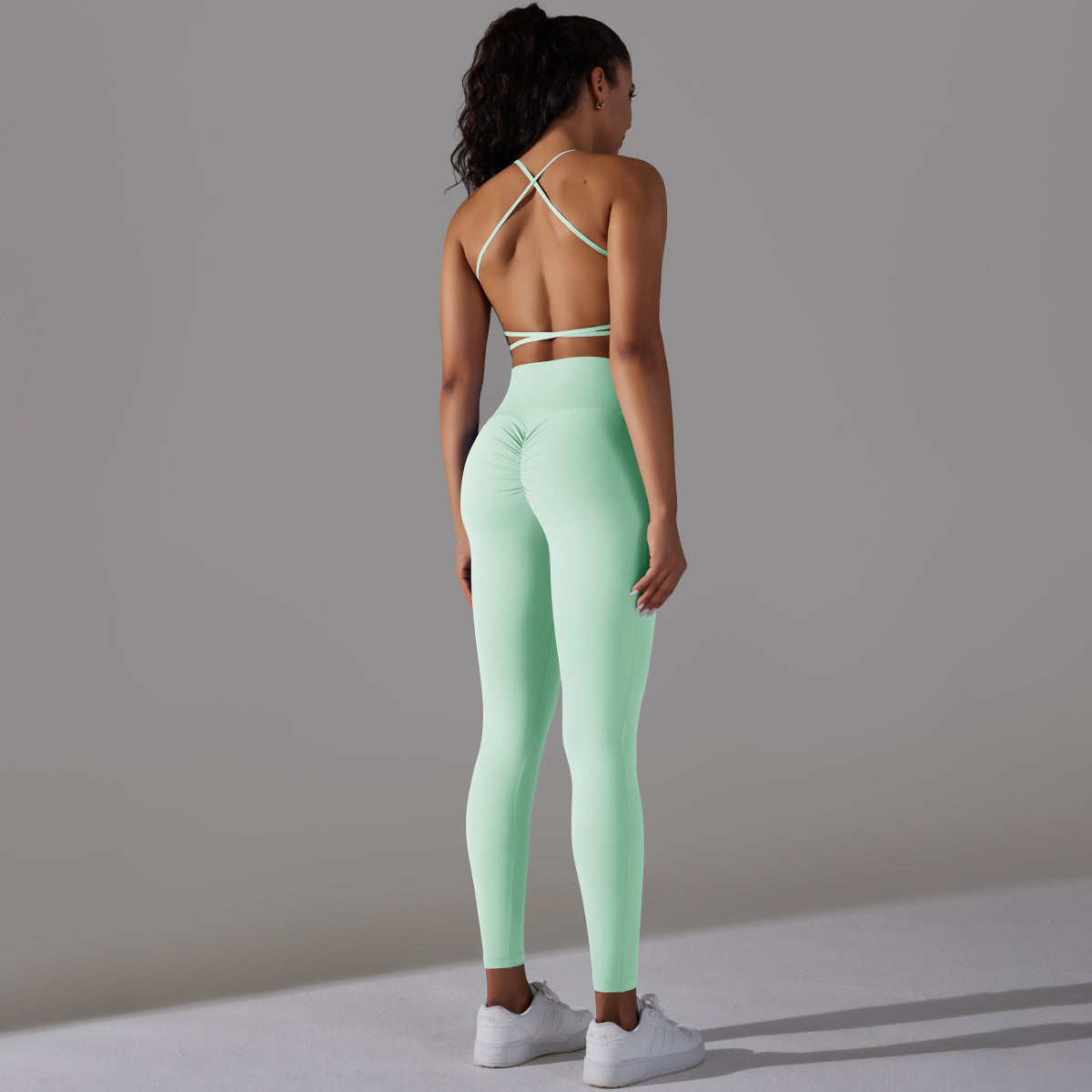 Mila | Legging-Top Set Grön